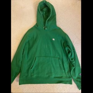 Green Champion Hoodie